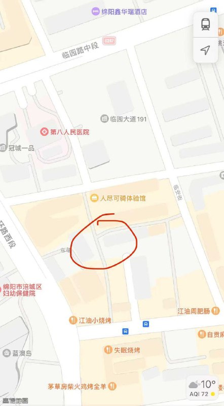 详细地址:第八人民医院后面巷子